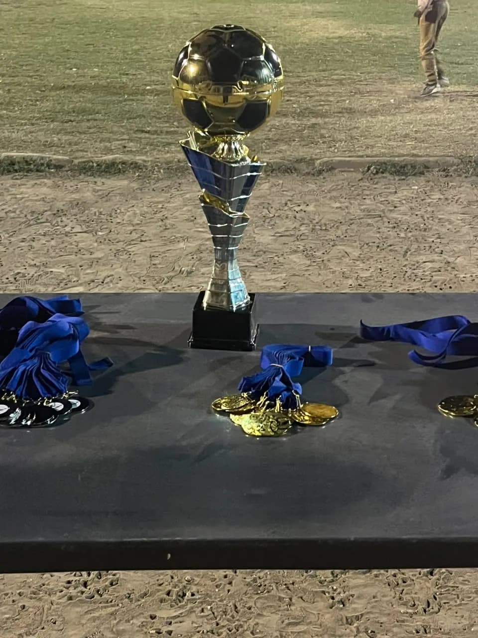 Event photograph from the Otjiwarongo Sports Bonanza 2026 at Mokati Stadium, Otjiwarongo