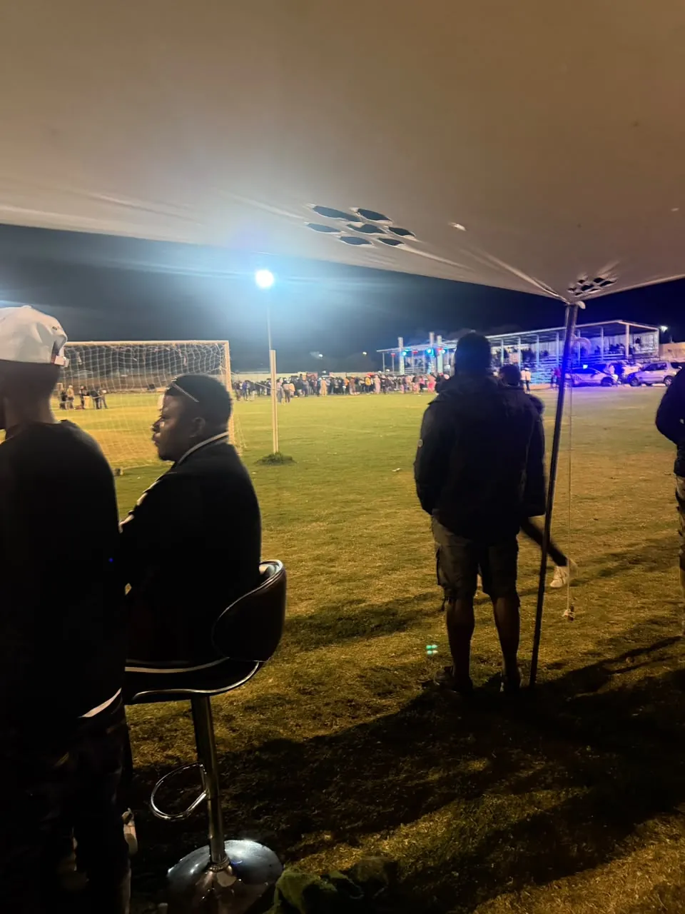 Event photograph from the Otjiwarongo Sports Bonanza 2026 at Mokati Stadium, Otjiwarongo